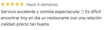 Reseña de un cliente de Mont-Gust