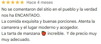 Reseña de un cliente de Mont-Gust