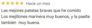 Reseña de un cliente de Mont-Gust