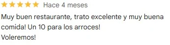 Reseña de un cliente de Mont-Gust