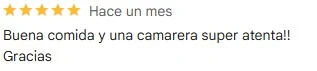 Reseña de un cliente de Mont-Gust