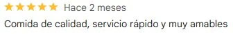 Reseña de un cliente de Mont-Gust