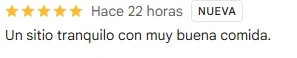 Reseña de un cliente de Mont-Gust