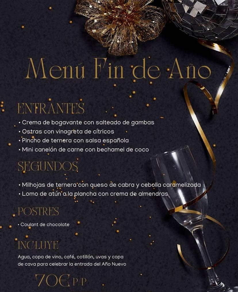 Menú Fin de Año