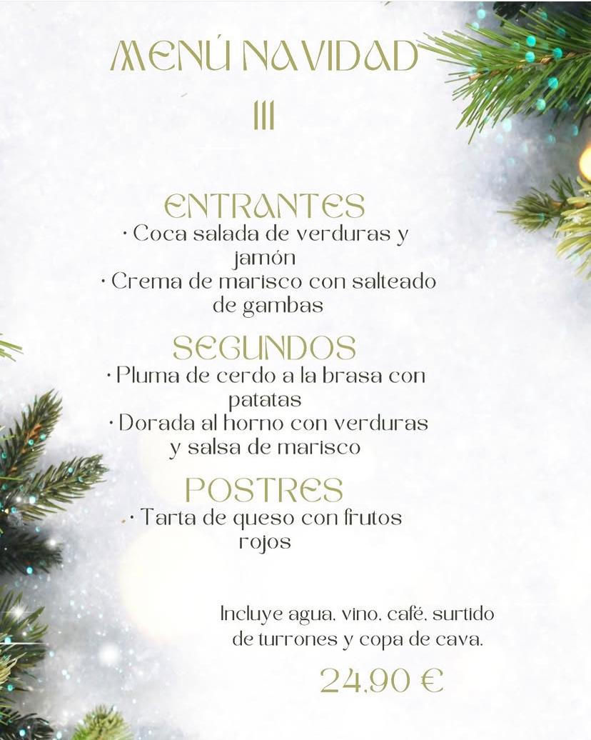 Menú Navidad 3