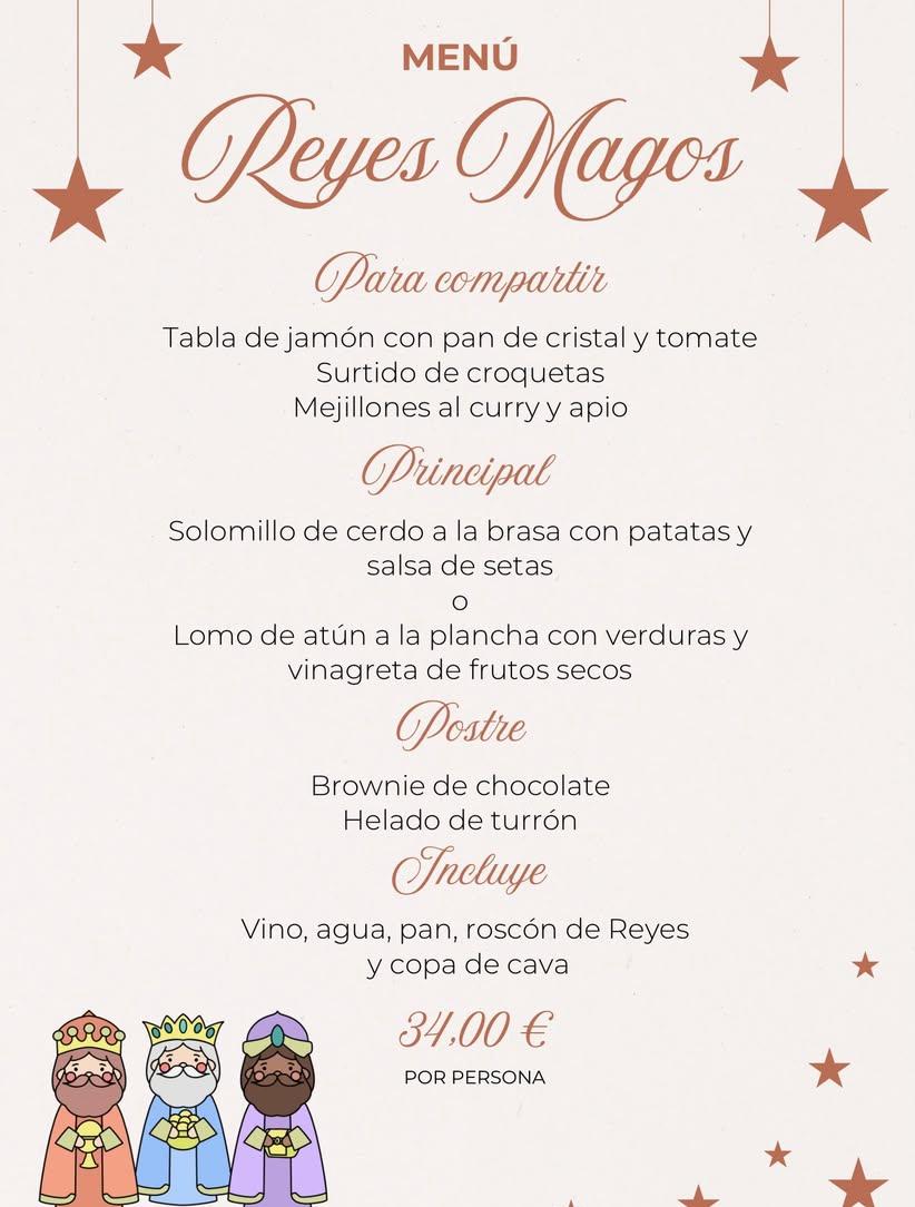 Menú Esteban Catalán